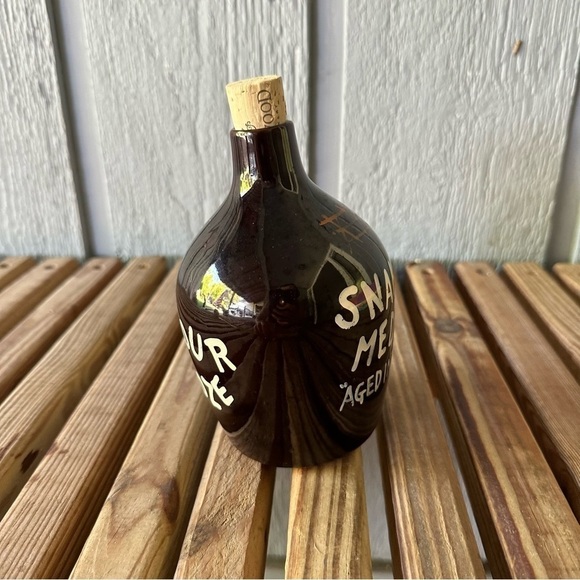 Vintage Halloween Prop Snake Bite Medicine Aged in the Woods Jar Cork Bottle - Picture 6 of 10